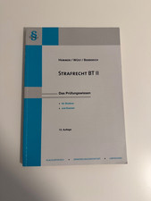 Strafrecht BT II Skript Hemmer