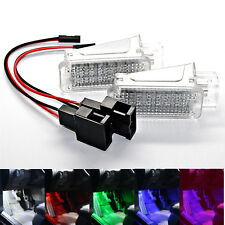 2x LED Modul Fußraumbeleuchtung passend für Seat VW GOLF 5 6 7 Passat Polo weiß