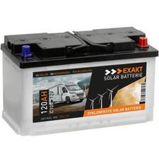EXAKT Solarbatterie 120Ah 12V