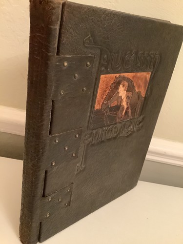 Embossed board c1917 aucassin - embossed,