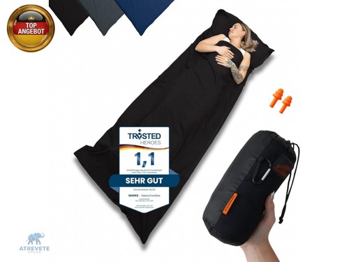 Hüttenschlafsack baumwolle - hüttenschlafsack,