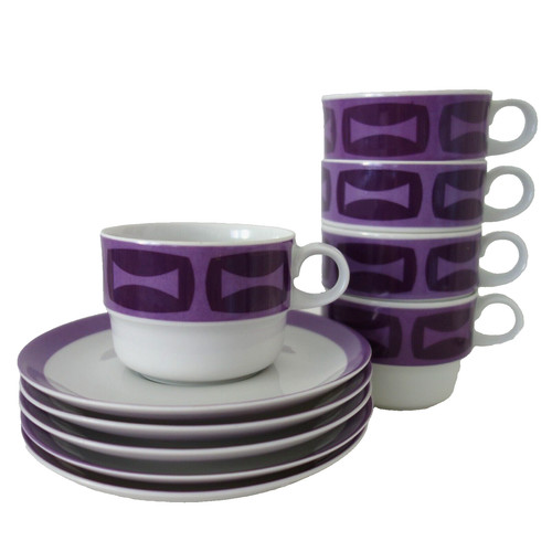 Kaffeetasse mit untertasse - 1x,