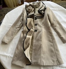 Damen Mantel Beige Größe 34