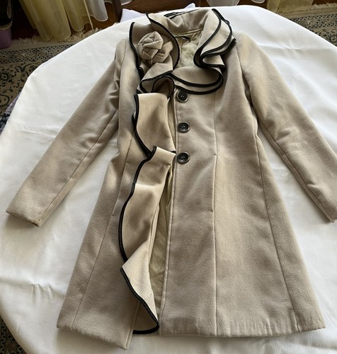 Damen mantel beige - beige, 34