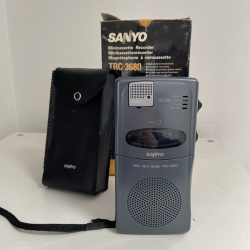 Sanyo trc 3680 mini cassette - sanyo,