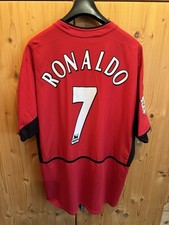 Cristiano Ronaldo Jersey 03/04 XL Manchester United