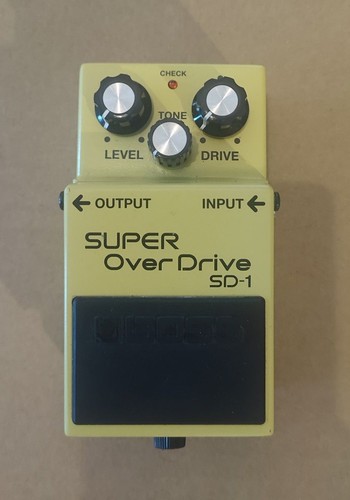 Boss super overdrive 1 - overdrive, sd-1