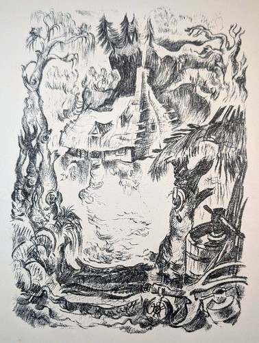 Original lithographie 1923 - original,