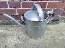 Gießkanne Metall Deko Landhaus Kanne Bepflanzung Garten Pflanzgefäß Pflanztopf 