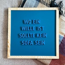 Magnetische Kreidetafel mit