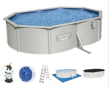 Stahlwandpool-Set Bestway Hydrium 500x360x120 cm Sandfilteranlage 3.028 Liter/ S