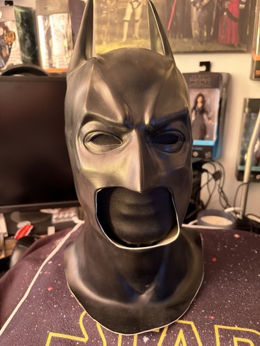 Batman latex maske mit - batman,