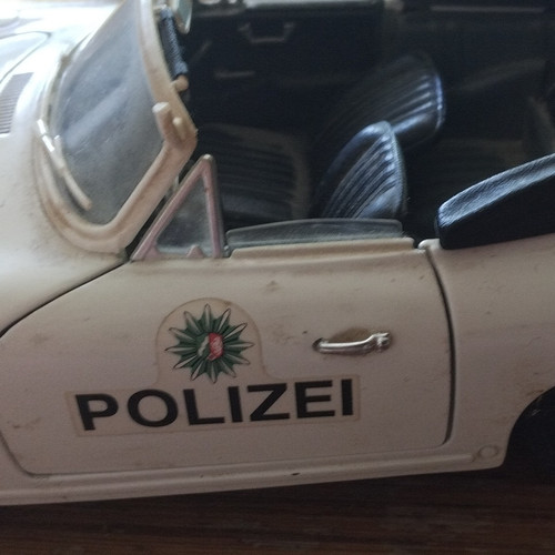 Porsche polizei modellauto - porsche,