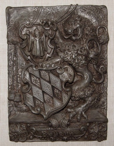 Bayern zinnrelief wandtafel - bayern,