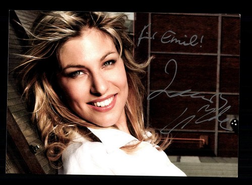 Laura wilde autogrammkarte - wilde,