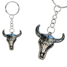 Stierkopf Schlüsselanhänger Rinder Ochse Kuh Farm Bull's Skull Ranch Western Geschenk