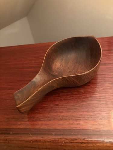 Vintage teakholz schale - teakholz,
