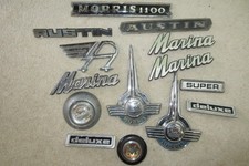 AUSTIN MORRIS FLIEGT EIN AUTO MOTORHAUBE MOTORHAUBE ORNAMENT BADGE EMBLEM ABZEICHEN RESTPOSTEN
