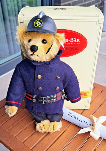 Steiff feuerwehrbär für - steiff,