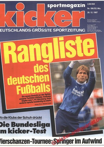 Kicker sportmagazin 106 - sportmagazin,