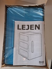 IKEA LEJEN Blau Neu Ovp 2 STÜCK  20x31cm Bad Schrank 