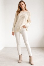 Neu Pullover Gr. 52/54 Creme