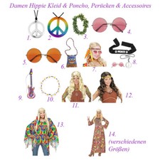 HIPPIE KOSTÜM DAMEN Karneval