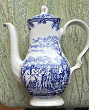 Vintage Myott COUNTRY LIFE - Englische Szenen - Kaffeekanne 1,1 L