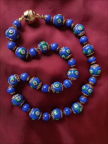 Murano halskette millefiori - murano,