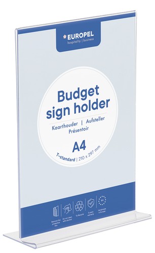 Europel tischaufsteller budget - europel,