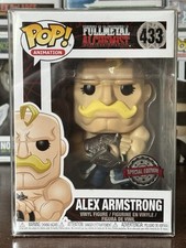 Funko Pop Figur Fullmetal Alchemist Alex Armstrong 433 Mit Protektor Anime