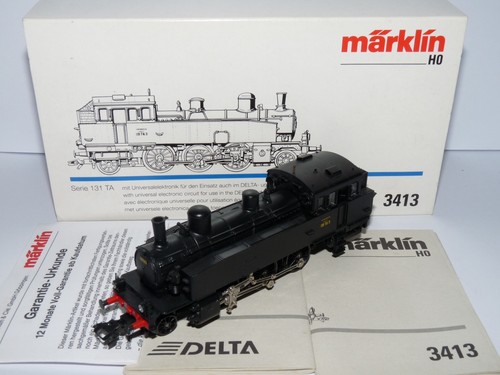 Märklin 3413 dampflok - 3413, ++