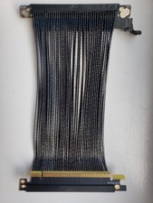 PCIe 4.0 Riser-Kabel mit Dual-Reverse-Socket (ca 19 cm, aus NCASE T1)