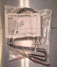 1995 IKEA FLIT BÜCHERSTÜTZE Regal Möbel Vintage Design NEU/OVP