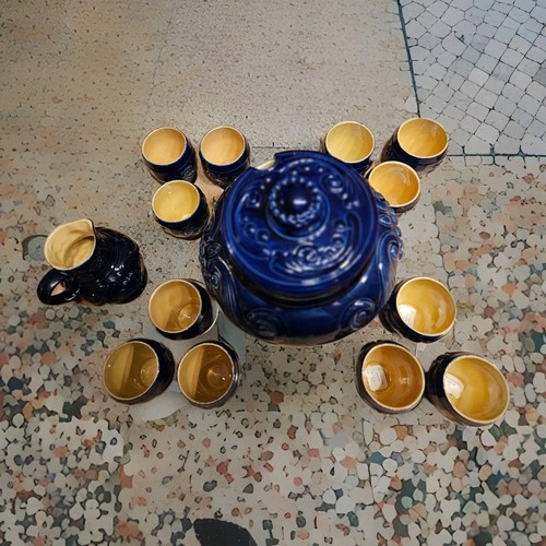 Bowle set keramik - keramik, gräfenroda