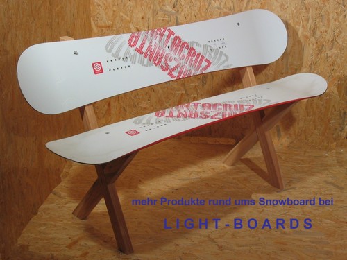 Snowboard sitzbank mit - snowboard-sitzbank, 2x