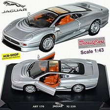 Jaguar XJ 220 Coupe 1992-94 silber silver metallic 1:43 Detail Cars