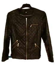 Kunstleder Jacke Damen