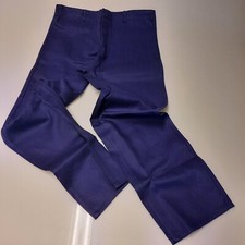 Arbeitshose Bundhose Blaumann Hose Berufsbekleidung blau 100 % BW Gr. 50 (430)