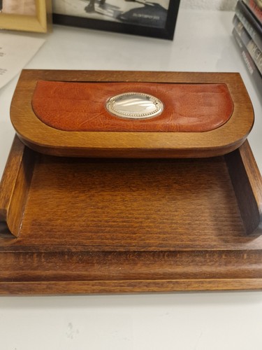 Vintage briefablage aus holz - vintage-briefablage,