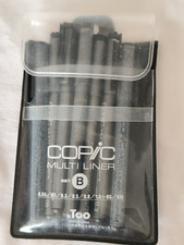 Aus einer Auflösung: Copic Multi Liner Set B Stifte mit Verpackung