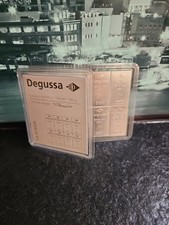 Degussa Silberbarren 10x10g Silberbarren