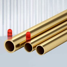 Messing-Rohr Ø 0.8-25 mm, 300 mm lang, für Modellbau  Rundrohr