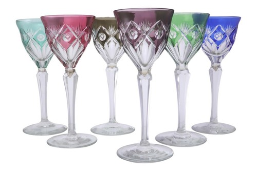 Bohemian kristall 6er - kristall,