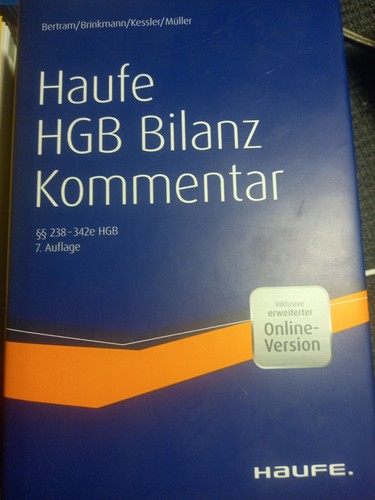 Haufe hgb bilanz kommentar - haufe,