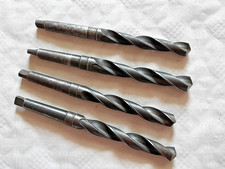 4 Spiralbohrer, Durchmesser 19,0/ 20,0 / 20,5 und 21,0 mm, MK 2, WERKÖ