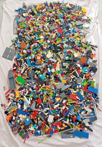 Lego konvolut 7 kg - 10,7,