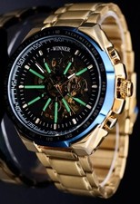 Mega Winner Herren Skelettuhr