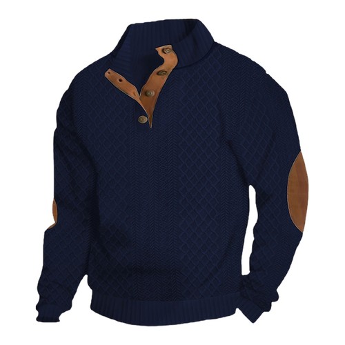 Herren pullover mit stehkragen - herren,
