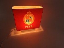 Peer Zigaretten Werbe Lampe Tischlampe  Gebraucht
